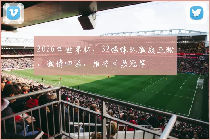 2026年世界杯，32强球队激战正酣，激情四溢，谁将问鼎冠军